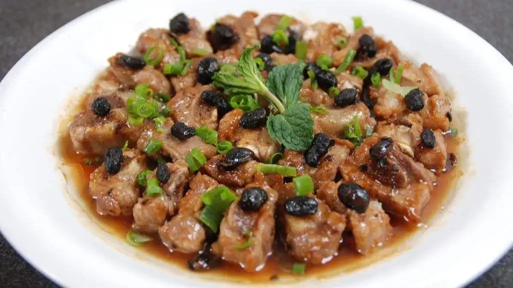 豆豉蒸排骨